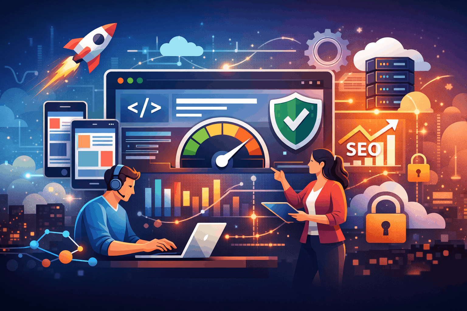 Expert Web Development for Responsive and High-Performance Websites