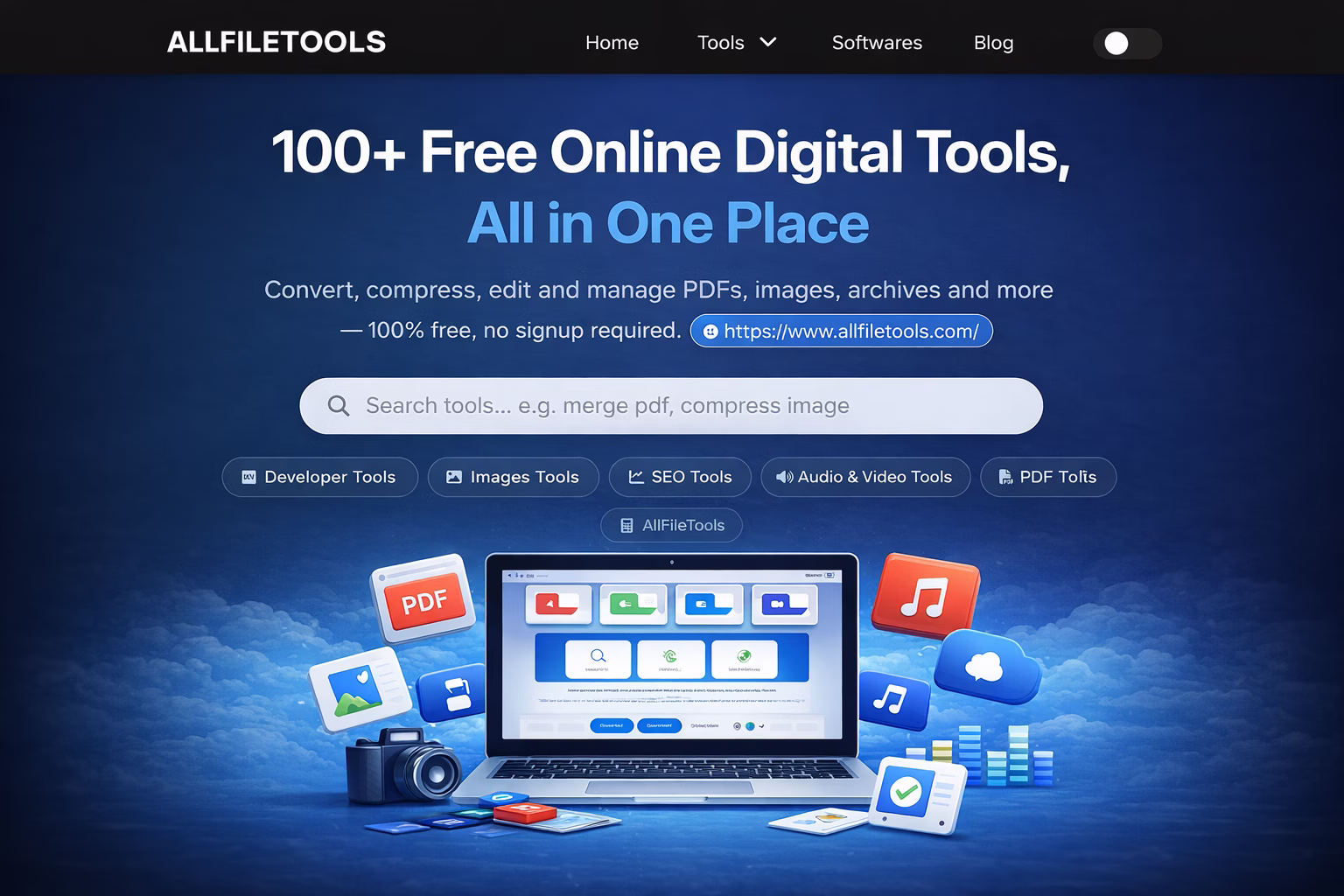 AllFileTools — Online File Utilities Platform