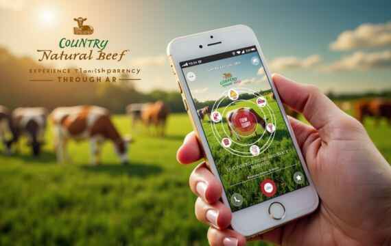 AR Mobile App for Country Natural Beef